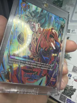 Son Goku 1st Anniversary FB02-119 English SR Fusion World Promo Card Dragon Ball - Image 3