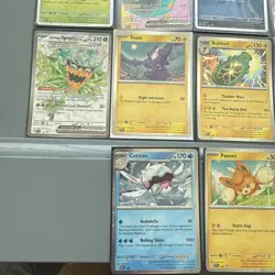 Pokemon TCG Scarlet And Violet Promo Bundle 18 black star Promo Cards - Image 5