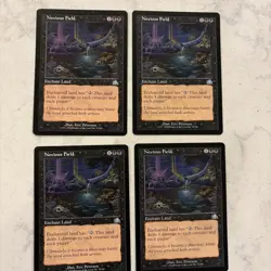 Magic the Gathering MTG Noxious Field Play Set Of 4 Cards - Image 1