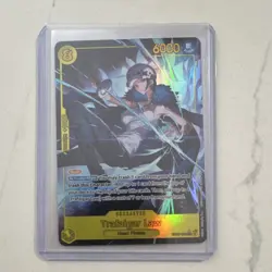 Bandai One Piece CCG Trafalgar Law EB03-062 Rush 6000 Power Holo Card - Image 1