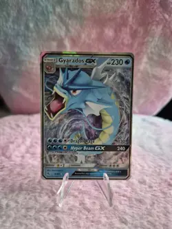 Gyarados GX 16/68 Hidden Fates Ultra Rare Card Pokemon TCG - Image 1