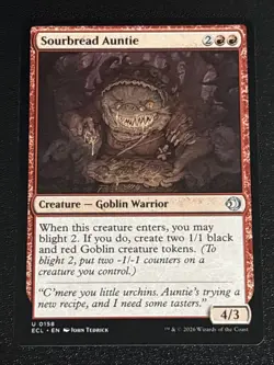 MTG Lorwyn Eclipsed Sourbread Auntie 0158 NM - Image 1