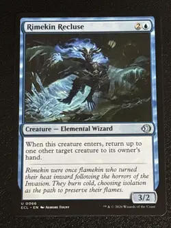 MTG Lorwyn Eclipsed Rimekin Recluse 0066 NM - Image 1