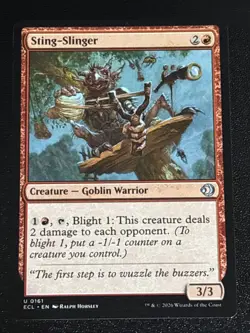 MTG Lorwyn Eclipsed Sting-Slinger 0161 NM - Image 1