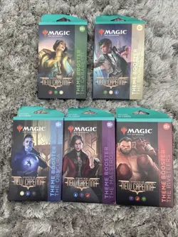 MTG: Magic Theme Booster Decks Streets of New Capenna Complete Set of 5 - Image 1