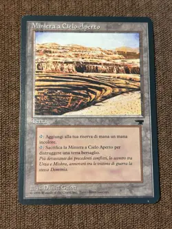 Strip Mine (ITALIAN), Renaissance, FBB, Vintage, Modern, Commander EDH - Image 1