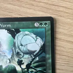 Arrogant Wurm MTG Torment ENGLISH NM Never Played - Image 2