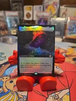 The Stasis Coffin (Extended Art) #366 (NM) Brothers' War BRO Magic MTG - Image 1