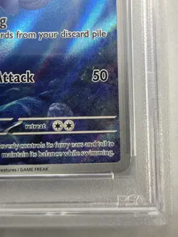 2023 POKEMON MEW EN-151 ILLUSTRATION RARE #171 WARTORTLE PSA 9 - Image 5