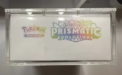 Pokemon Center Prismatic Evolutions ETB Elite Trainer Box With Acrylic Case - Image 3