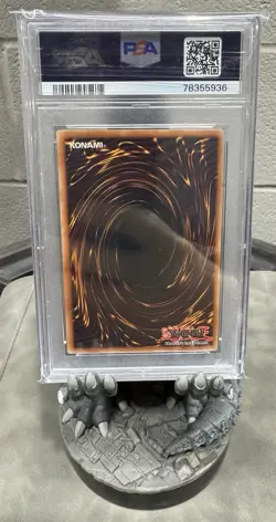 PSA 8 Gaia The Fierce Knight LOB-006 Yugioh 2002 - Image 2