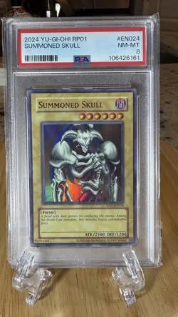 PSA 8 2024 YU-GI-OH! Summoned Skull RP01-EN024 Retro Pack - Image 1