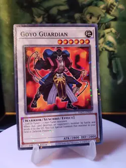 Yu-Gi-Oh! Goyo Guardian DUEL TERMINAL RARE 1st Ed NM HAC1-EN021 - Image 1