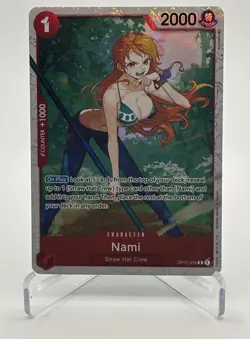 One Piece TCG Nami OP01-016 ST10 Alt Art - Image 1