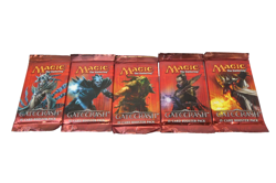 Magic The Gathering Gatecrash Sealed Booster Pack Lot (5) MTG 15-Card Packs - Image 1