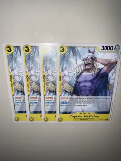 OP05-112 Captain McKinley X4 Playset English One Piece Card Game TCG CCG - Image 5