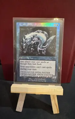 MTG Tidal Barracuda Foil In Hand Secret Lair Bonus Card MINT! 🔥 Fast Shipping! - Image 1