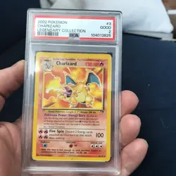 2002 Charizard Legendary Collection Non-Holo Pokemon Card 3/110 - Image 1