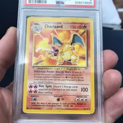 2002 Charizard Legendary Collection Non-Holo Pokemon Card 3/110 - Image 2
