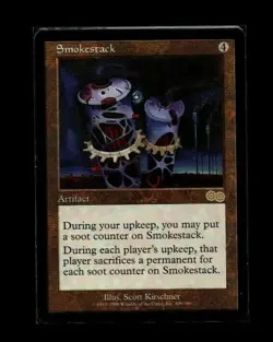 MRM ENGLISH Smokestack - Grande CheminCe NM MTG magic USG - Image 1