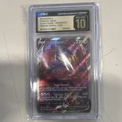 Pokemon TCG Zamazenta V GG54/GG70 Crown Zenith Full Art Holo CGC 10 - Image 1
