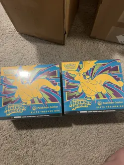 **NEW** 2 Ascended Heroes Pokemon Center Elite Trainer Box’s (2 PC ETB’s) - Image 1