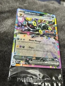 Pokemon Prismatic Evolutions Umbreon ex 060/131 Surprise Box Stamped Sealed NEW - Image 1