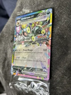 Pokemon Prismatic Evolutions Umbreon ex 060/131 Surprise Box Stamped Sealed NEW - Image 3