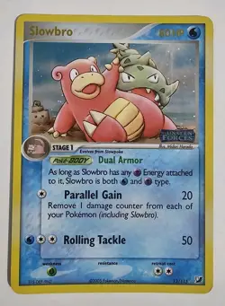 Pokemon TCG - Slowbro 13/115 - Unseen Forces - Holo LP - Image 1