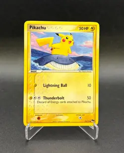 Pokemon Pikachu 12/17 - Pop Series 5 Non Holo Common 2007 - MP - Image 1