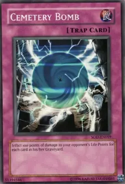 Cemetery Bomb - SOD-EN059 - Common - Yugioh - Image 1