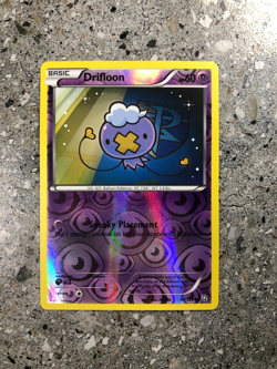 Pokemon TCG Cards Drifloon 49/124 Dragons Exalted Reverse Holo EXC - Image 1