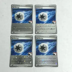 x4 Pokemon TCG Jet Energy Prize Pack Series Cards 190/193 Holo Uncommon - Image 1