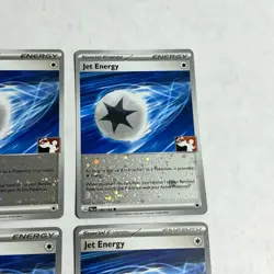 x4 Pokemon TCG Jet Energy Prize Pack Series Cards 190/193 Holo Uncommon - Image 3