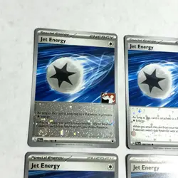x4 Pokemon TCG Jet Energy Prize Pack Series Cards 190/193 Holo Uncommon - Image 4