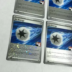 x4 Pokemon TCG Jet Energy Prize Pack Series Cards 190/193 Holo Uncommon - Image 5