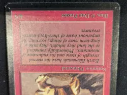 Earth Elemental - Beta - Uncommon - LP - MTG - Magic the Gathering - Red - Image 2