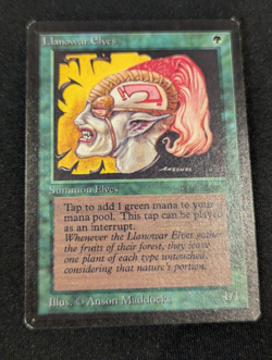 Llanowar Elves - Beta - Common - LP - MTG - Magic the Gathering - Green - Creatu - Image 1