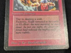 Dwarven Demolition Team - Beta - Uncommon - LP - MTG - Magic the Gathering - Red - Image 2