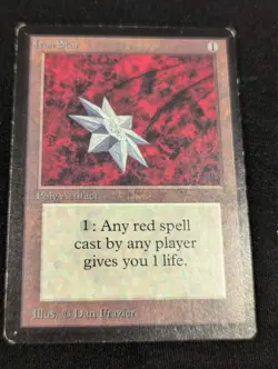 Iron Star - Beta - Uncommon - LP - MTG - Magic the Gathering - Artifact - Image 1