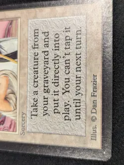 Resurrection - Beta - Uncommon - LP - MTG - Magic the Gathering - White - Sorcer - Image 2