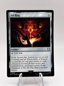 Sol Ring 0284 Commander: The Lord of The Rings LTC MTG NM - Image 1