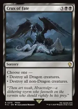 1x Crux of Fate NM Eng MTG - Commander Final Fantasy - Image 1