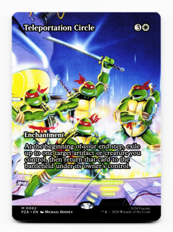 Teleportation Circle (Borderless) Teenage Mutant Ninja Turtles MTG NM ⚪ - Image 3