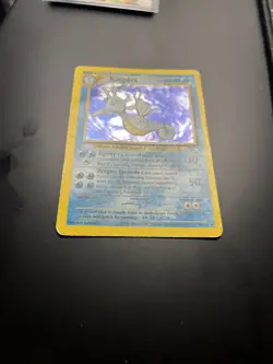 Kingdra 8/111 Holo Rare Neo Genesis Unlimited WOTC Pokemon TCG - MP SWIRL - Image 2