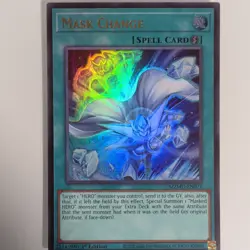 Yu-Gi-Oh! Mask Change Alt Art Ultra Rare MZMU-EN071 - Image 1