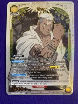 Scar Alternate Art One Star FMA-1-013 Union Arena - Image 1