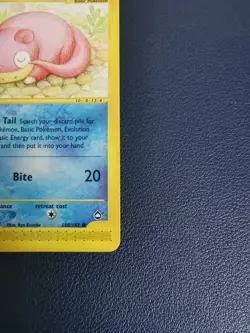 Pokemon Card Slowpoke 108/147 Aquapolis Common WOTC - Image 5