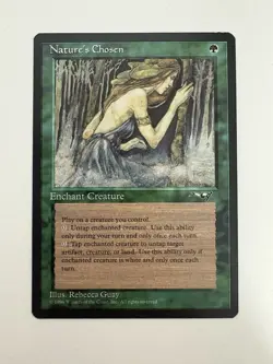 Nature’s Chosen MTG Magic the Gathering Card NM Near Mint Alliances - Image 1