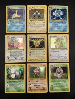 Vintage Pokemon Holo Rare Card Lot - WOTC Era Only Collection - 1999/2000 MP/HP - Image 1